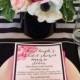 Black, White, Pink & Gold Bridal/Wedding Shower Party Ideas