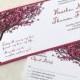 Cherry Blossom Tree Wedding Invitation, Spring Wedding Invitation, Pink Wedding Invitation, SAMPLE