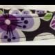 Purple Dog Collar Wedding Girl Boy Petunia Flowers by Pinkys Pet Gear