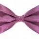 Purple Wine Satin Wedding Dog Bow Tie/ Formal Dog Bow: Wine Satin