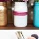 15 Colorful DIY Mason Jars For Spring