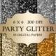 Silver & Gold glitter digital paper - Glitter gold,silver, Scrapbooking Digital Paper, black glitter backgrounds, sparkle for invitations