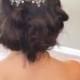 Bridal hair comb, Wedding headpiece, Rhinestone hair comb, Bridal jewelry, Swarovski headpiece, Bridal hair clip, Vintage style headpiece