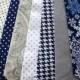 Little and Big Guy Necktie Tie - Frosted Wonderland Collection - (Newborn-Adult) - Baby Boy Toddler Teen Man - (Made to Order)