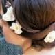 Rustic Hair Vine- Hair Flower Crown, Bridal Hair Wreath- Leaf Hairpiece Bridal Halo, Wedding Halo- Hair Wedding Accessories, Bridal Headband