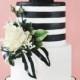 25 Elegant And Stylish Striped Wedding Cakes 
