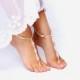 Barefoot Sandals, Beaded barefoot sandals, Beach wedding Barefoot Sandal, Pearl Barefoot shoes, Bridal Barefoot Sandals, footless sandal