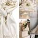 Ivory pashmina scarf shawl / personalized initial shawl / bridesmaid shawl / wedding favor / spring summer wedding /