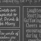 Wedding Rules - Digital file - Chalk Board- Wedding Sign