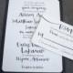Digital Calligraphy Invitations For Printing - Wedding, Shower, RSVP, Save the Date