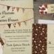 Rustic Mason Jar Wedding Invitation, Fall Country Wedding Invite Printable