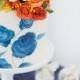 Modern   Preppy Wedding With Navy Blue And Tangerine