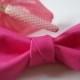 Hot Pink Bow Tie-Wedding Bow Tie-Bow Tie for Boys-Boy's Bow Tie-Bow Ties for Kids-Ring Bearer Bow Tie