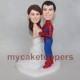 spiderman wedding cake topper, superhero cake topper, personalized cake topper, Mr and Mrs cake topper, custom cake topper,