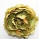 Olive Green Flower - Real Touch Peony in Olive Green - artificial flower