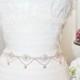 Bridal Rhinestone Wedding Sash