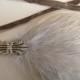 Annees 20, Headband Mariage, Bandeau Plumes Gris, Creme, Bandeau Cheveux Argent, Silver Gray Hair Accessories for 1920s Wedding