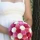 Large Bridal Bouquet - Build Your Own Bridal Bouquet - Handmade Paper Flower Bridal Bouquet