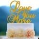 Wedding Cake Topper Monogram Mr and Mrs cake Topper Design Personalized with YOUR Last Name 024