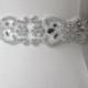 SALE - SPECIAL - Bridal crystal belt, rhinestone sash, bridal sash, bridal belt, vintage bridal sash