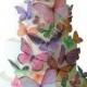 IncrEDIBLE Toppers - Ombre Edible Butterflies In Pink - Cake Toppers, Cake Decorations, Cake Designs, Cake Decorating, Cake Supplies
