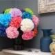 Tissue Paper Flowers (12 count) Choose Your Own Colors