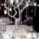 Stunning Tree Centerpiece For A Winter Wedding.