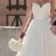 Ivory Spaghetti Straps Sweetheart Neck Tulle Sleeveless Wedding Dress