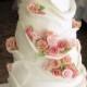 Wrapped Rose Tower — Other / Mixed Shaped Wedding Cakes