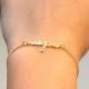 Personalized Dainty Name Bracelet- Children Name bracelet- Tiny Name Charm- Nameplate bracelet- Bridesmaids Gift