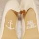 You Are My Anchor Wedding Shoe Decals, High Heel Decals, Shoe Decals for Wedding, Wedding Shoe Decals, Anchor Shoe Decals, Vinyl Shoe Decal