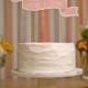 Custom Cake Banner No. 2 - Wedding Cake Topper