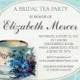 Vintage Bridal Tea Invitation