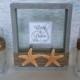 Starfish Sand Unity Frame Ceremony Set -Includes Custom Monogram-Ceremony Pouring Vases Beach Candle Alternative Blended Family Cork Bottle