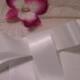 SALE / White Satin Ribbon, 1 1/2" ,DIY Wedding Supplies, DIY Bridal Bouquet Ribon ,Gift Wrap Favor Box Ribbon, Craft Sewing, 5 Yards
