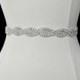 Bridal crystal belt , rhinestone sash, bridal sash, bridal belt