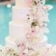 Beautiful Orchids On A Wedding Cake!