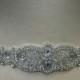 SALE - Wedding Belt, Bridal Belt, Sash Belt, Crystal Rhinestone - Style B199