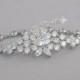 Crystal Bridal Bracelet, Wedding Jewelry, Swarovski crystals pearls, Vintage delicate, Harper Bridal Bracelet