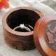 Engagement Ring Box, Wedding Ring Box, Keepsake Box, Ring Bearer Box, Ring Box