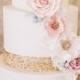 15 Stunning Metallic Wedding Cakes