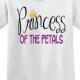 Princess of the Petals - Flower Girl shirt