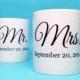 Unique Wedding Gift Idea - Bridal Shower Gift - Mr and Mrs Coffee Mug - Unique Bridal Shower Gift - Wedding Gift Idea - Ceramic Coffee Mug