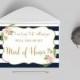 Will you my maid of honor card printable, Card to ask maid of honor,striped navy card, The Shirley collection