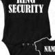 1 Ring Security Baby Creeper, Ring Bearer Baby Creeper, Custom Onesie, Ring Bearer Onesie, Personalized Onesie, Ring Bearer, Ring Security