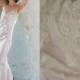 Vintage 90s pink long nightgown / romantic lace maxi white Lace pearl embroidery nightgown by Presence/ M