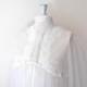 Honeymoon Lingerie - White Peignoir Set - Gossard Artemis - Wedding Chiffon Bridal Lingerie - Vintage 60s Womens 34" Bust Size Medium Sz 6
