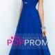 2015 Unique Prom Dress Scoop A Line Chiffon With Beads And Ruffles $149.99 PPP6AMKNBB - PopProm.com
