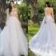 New Arrival Sexy See Through Backless Wedding Dresses Tulle Applique Lace Bateau Illusion Wedding Dress Bridal Gown Online with $129.06/Piece on Hjklp88's Store 