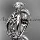 platinum diamond celtic trinity knot wedding ring, engagement ring CT7171